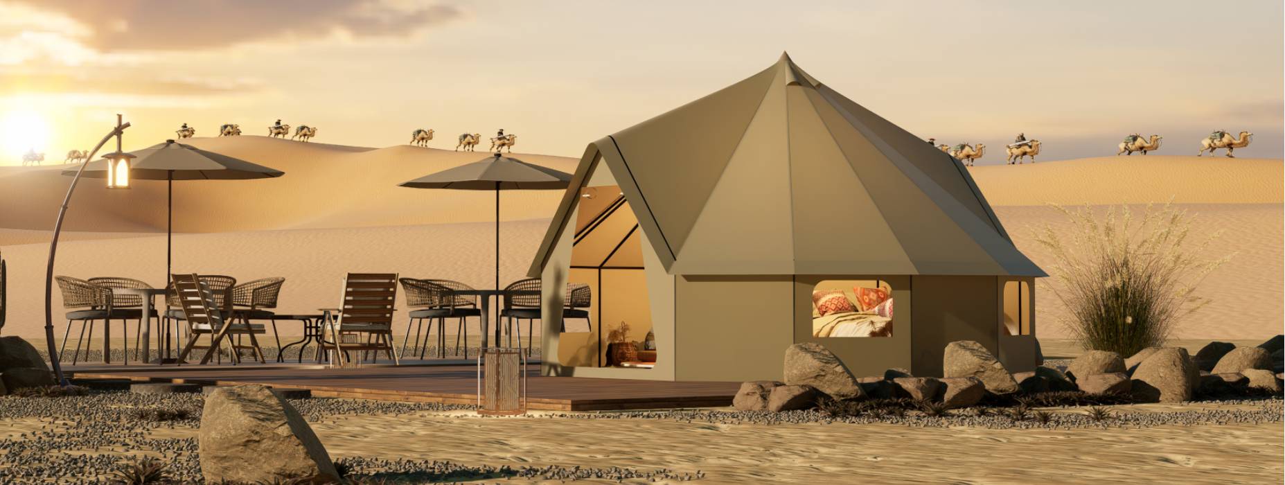 神农架露营酒店帐篷产品